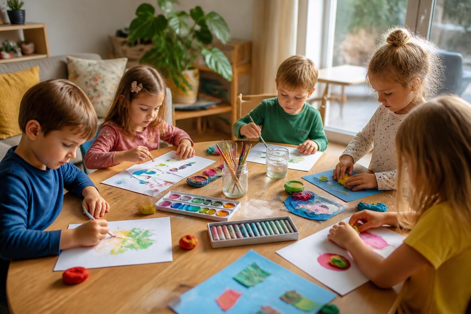 découvrez des activités manuelles ludiques et créatives adaptées aux enfants de 2 à 12 ans pour stimuler leur imagination et développer leur motricité.
