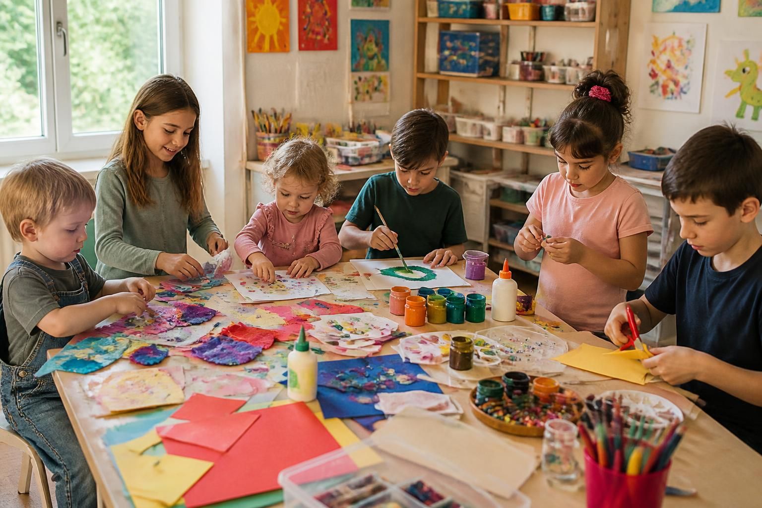 découvrez des activités manuelles créatives adaptées aux enfants de 2 à 12 ans pour stimuler leur imagination et leur motricité tout en s’amusant.