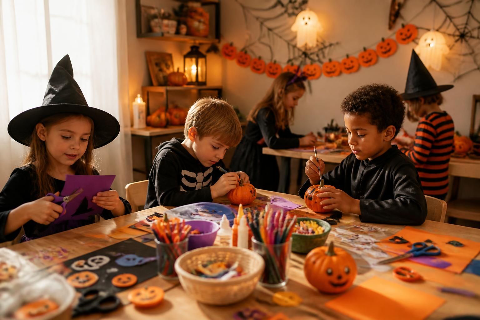 découvrez des activités halloween pour enfants avec des bricolages simples, des jeux amusants et des idées créatives faciles à réaliser pour une fête inoubliable.
