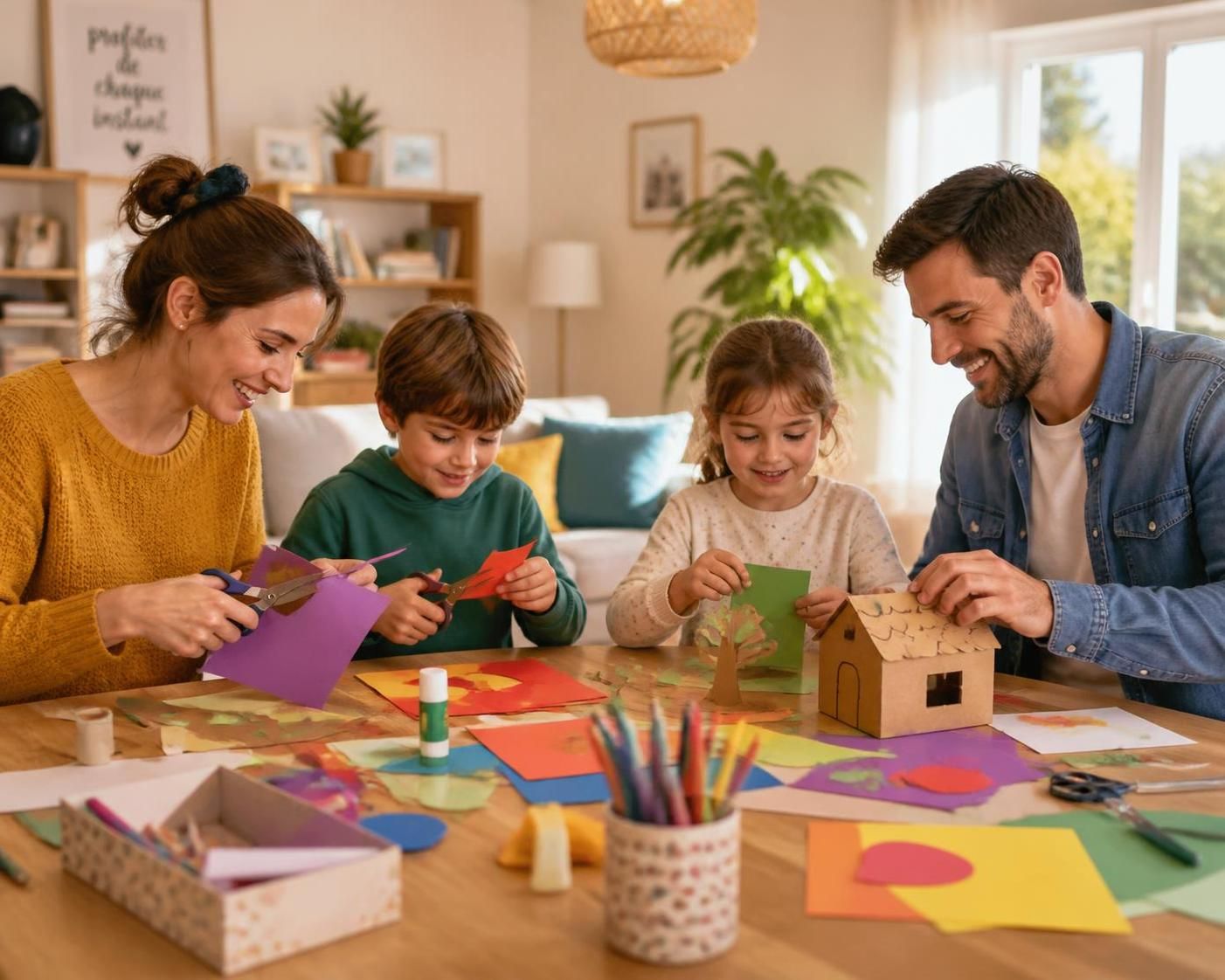 découvrez des idées d'activités manuelles faciles à réaliser à la maison, adaptées aux enfants, aux adultes et aux couples pour partager des moments créatifs et ludiques en famille ou à deux.