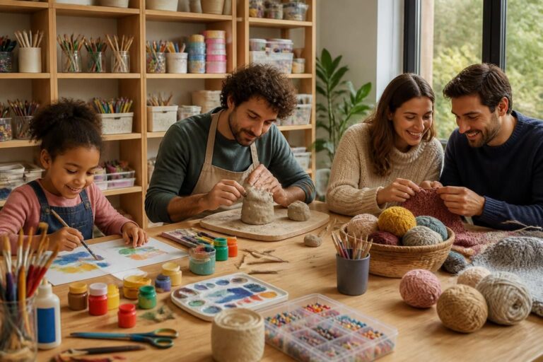 découvrez des activités manuelles simples et créatives à réaliser à la maison, adaptées aux enfants, adultes et couples pour des moments de détente et de partage en famille.
