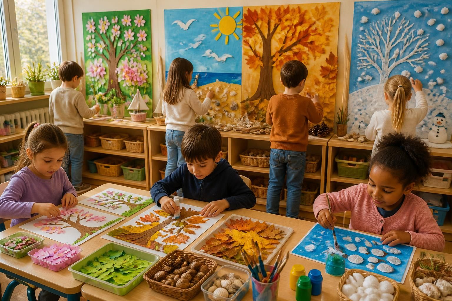 découvrez 30 idées créatives d'activités manuelles pour les élèves de cp, organisées par saison et par thème pour stimuler leur imagination toute l'année.