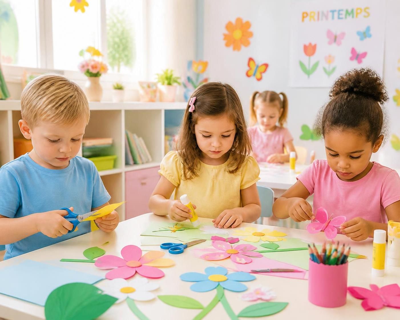 découvrez des idées d'activités manuelles faciles pour les enfants en maternelle, adaptées à chaque saison et occasion pour développer leur créativité tout au long de l'année.