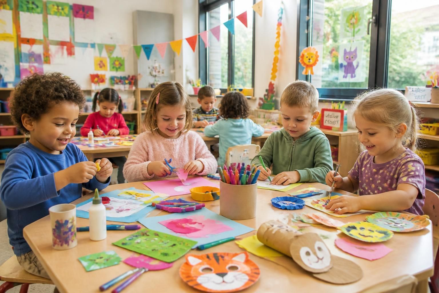 découvrez 40 activités manuelles faciles et rapides pour la maternelle, idéales pour stimuler la créativité des enfants tout en s'amusant.