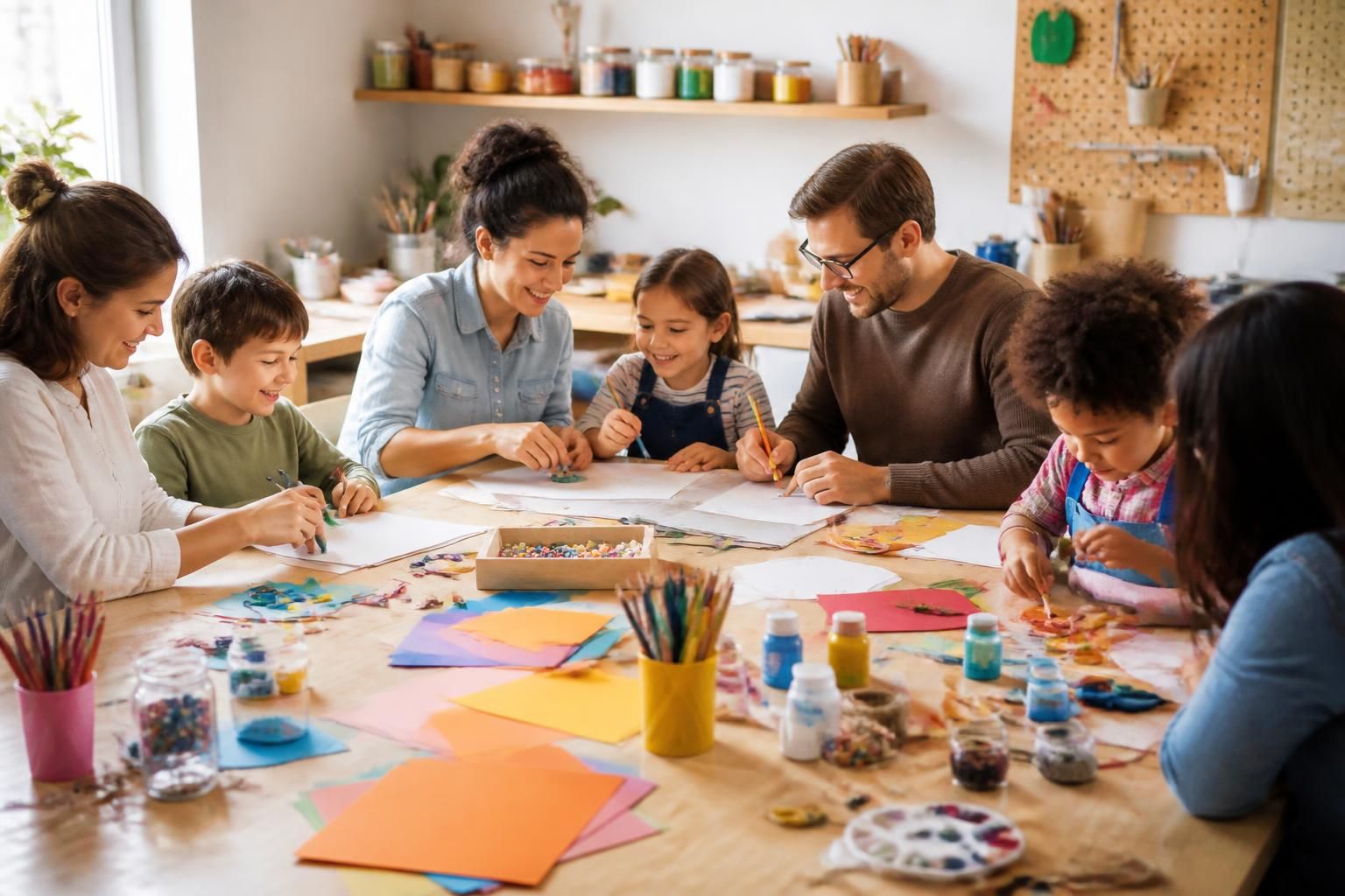 découvrez 60 idées créatives d'activités manuelles faciles à réaliser à la maison, adaptées aux enfants et aux adultes pour des moments de détente et de partage en famille.