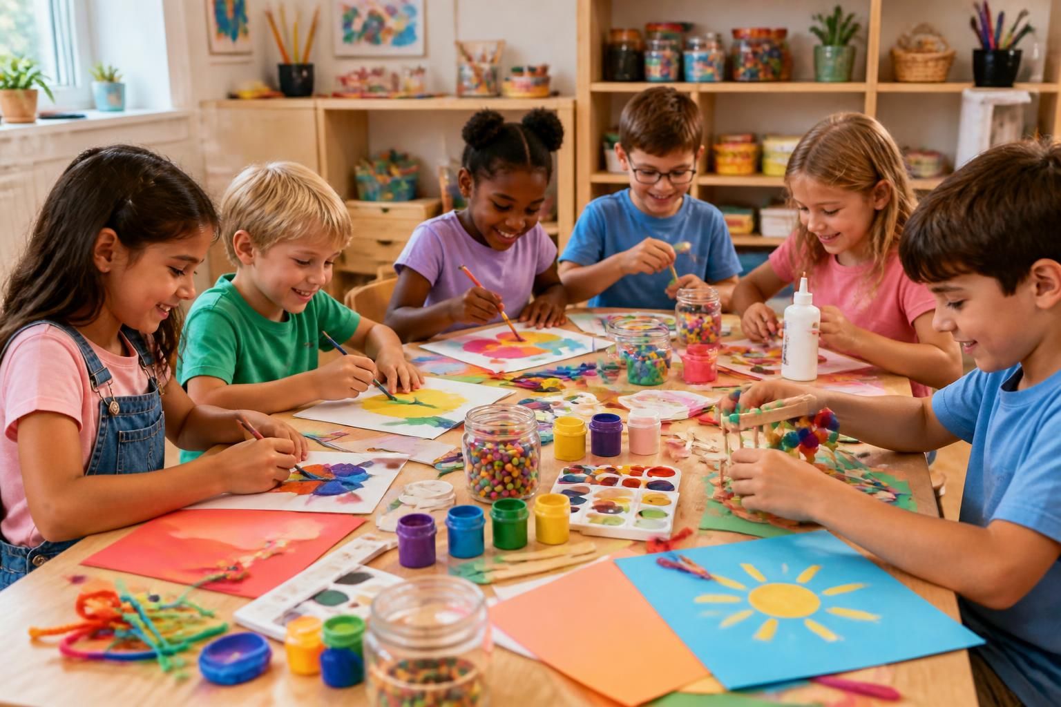 découvrez 50 idées d'activités manuelles simples et rapides à réaliser avec les enfants pour stimuler leur créativité et passer des moments ludiques en famille.