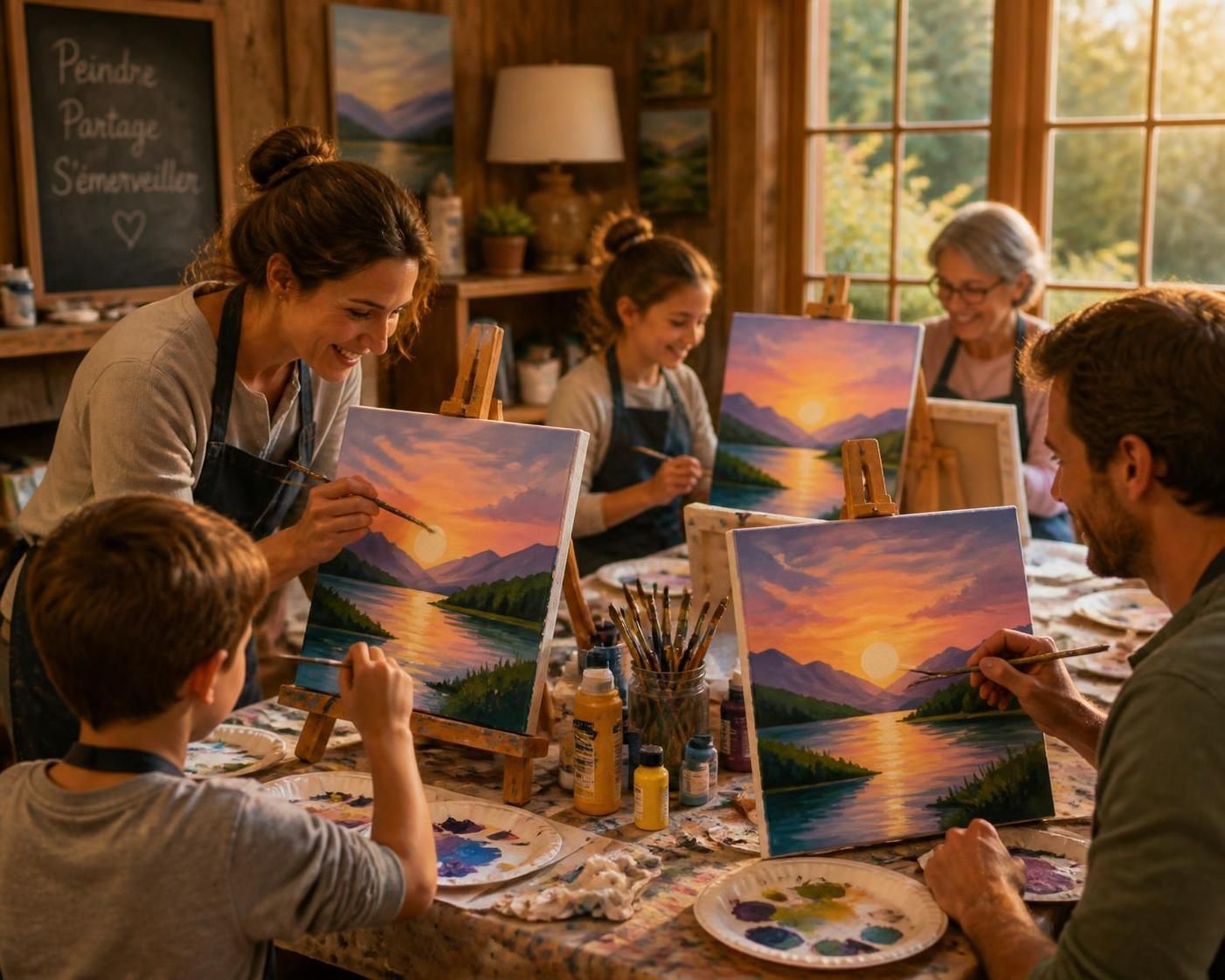 découvrez comment apprendre à peindre facilement des paysages, fleurs et couchers de soleil, même en tant que débutant, avec des conseils simples et pratiques pour progresser rapidement.
