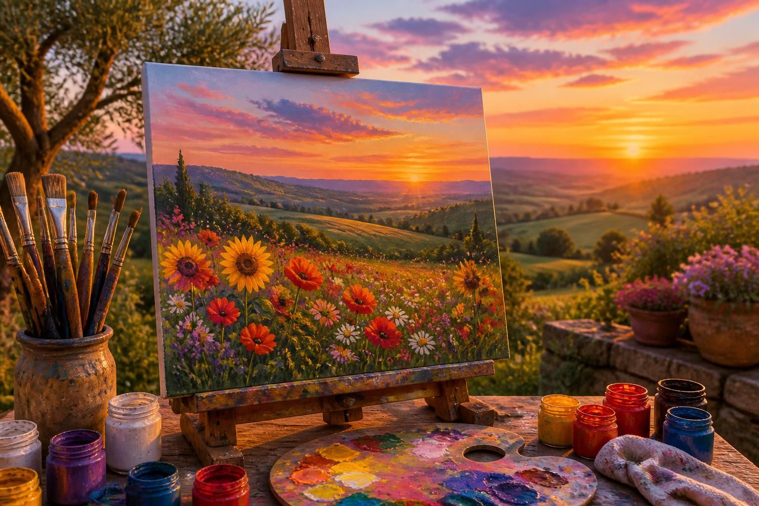 découvrez comment apprendre à peindre facilement des paysages, des fleurs et des couchers de soleil, même si vous êtes débutant. guide étape par étape pour libérer votre créativité.