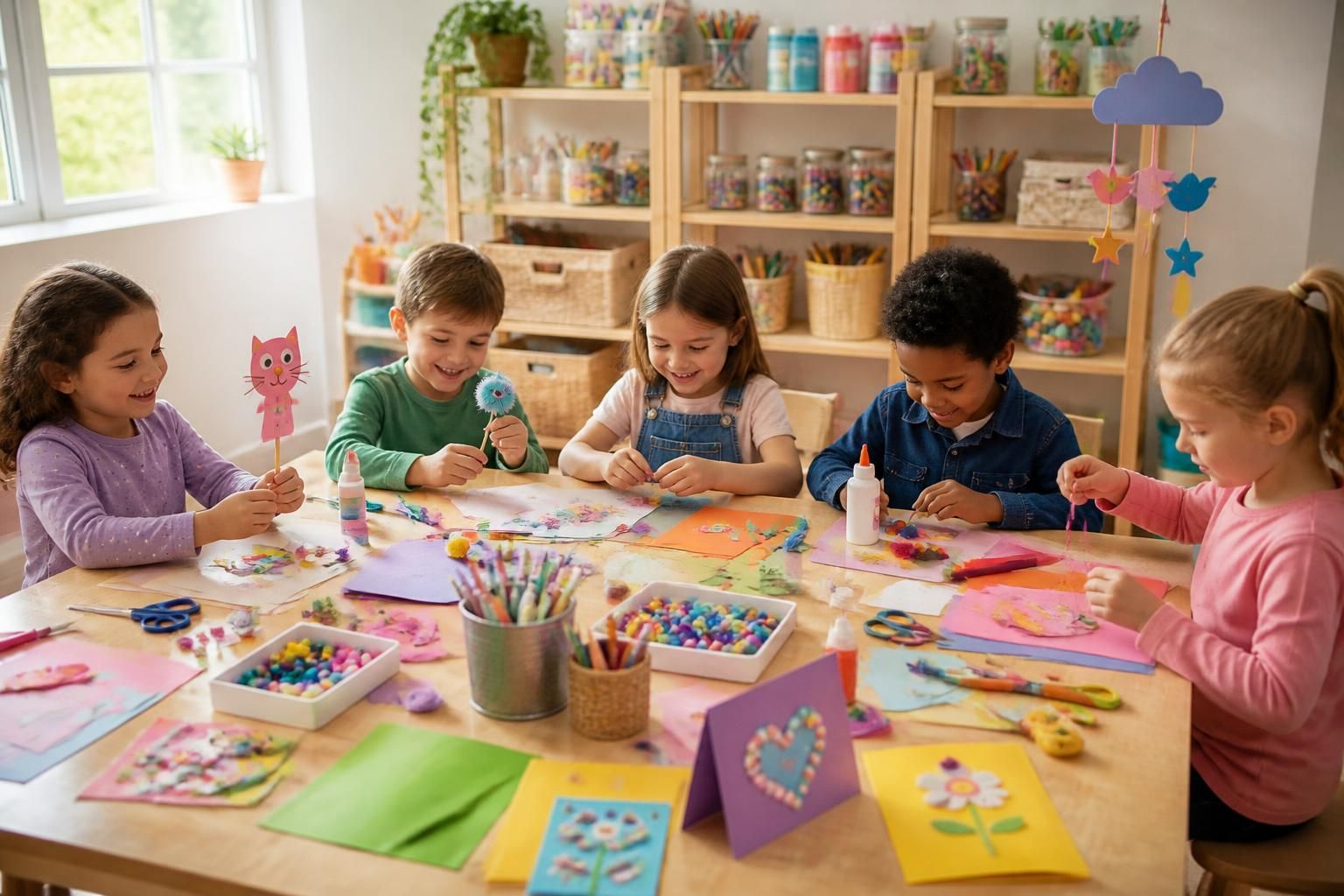 découvrez 40 idées de bricolage faciles et amusantes pour les enfants, à réaliser simplement à la maison. parfait pour stimuler la créativité des petits en toute simplicité !