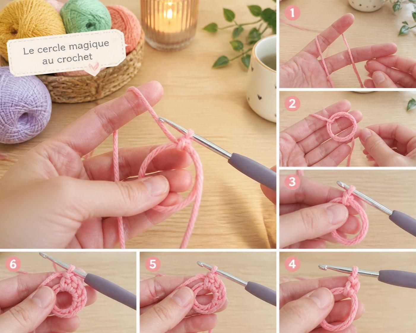 apprenez à réaliser un cercle magique au crochet grâce à ce tutoriel pas à pas spécialement conçu pour les débutants. suivez nos instructions simples pour maîtriser cette technique essentielle.