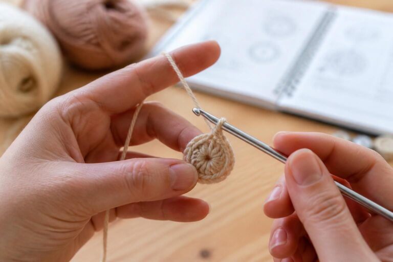 apprenez à réaliser un cercle magique au crochet grâce à ce tuto pas à pas spécialement conçu pour les débutants. idéal pour maîtriser cette technique essentielle facilement.