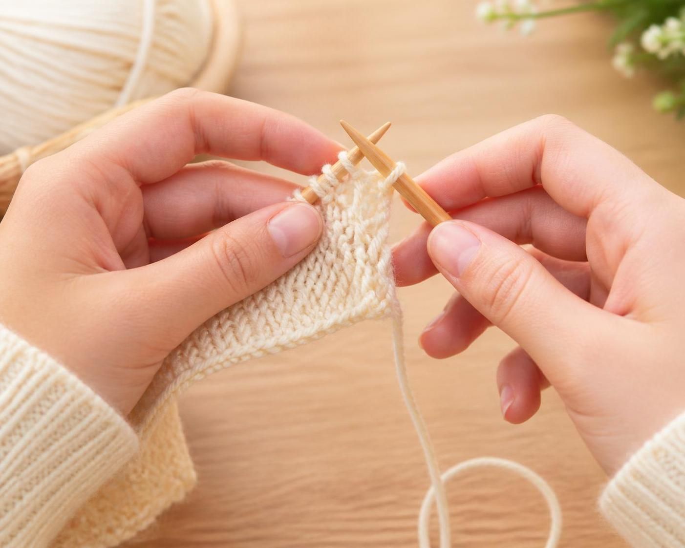 apprenez à commencer un tricot facilement : découvrez comment monter les mailles et réussir parfaitement votre premier rang pour bien débuter votre projet.