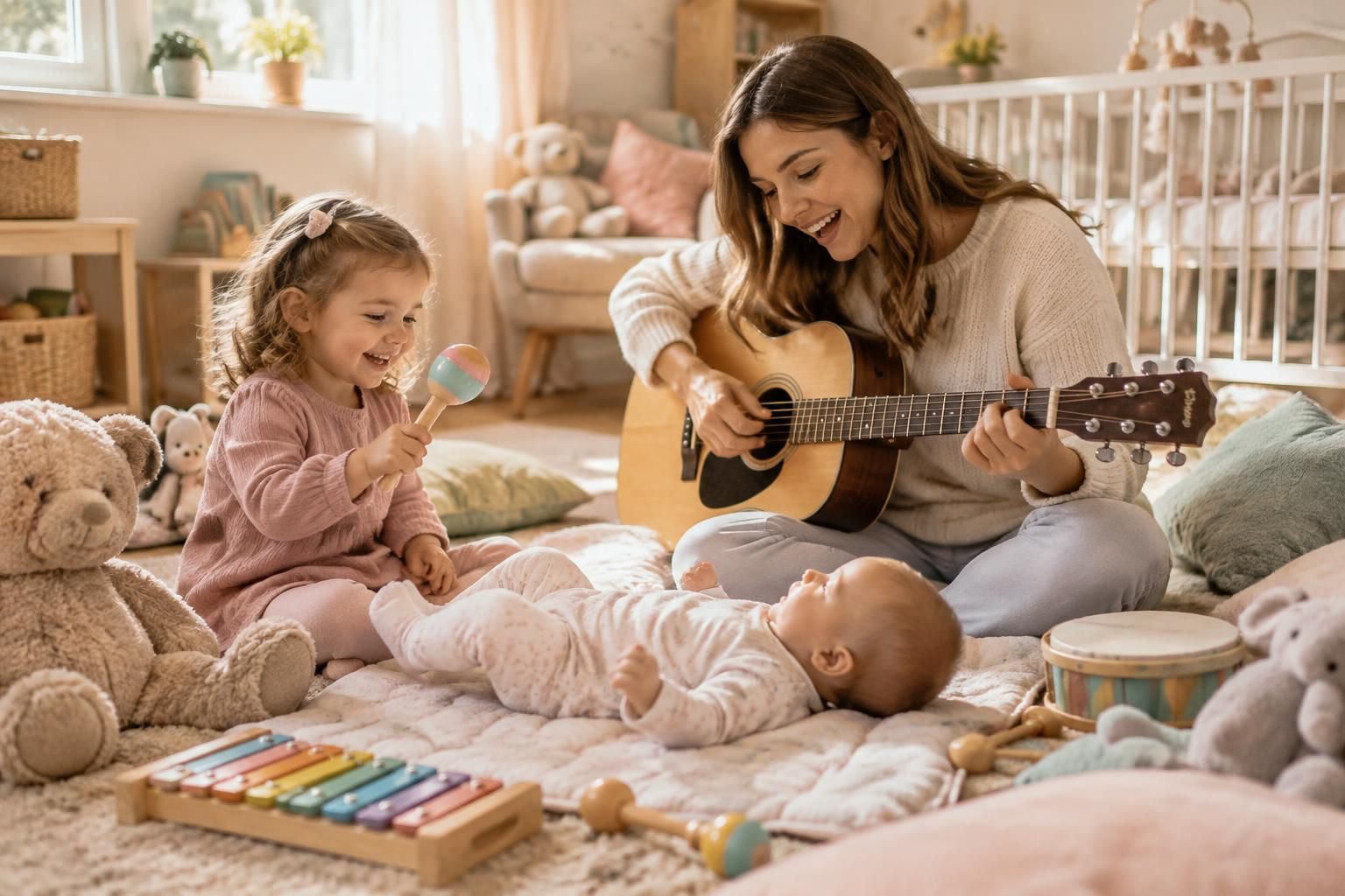 découvrez des comptines pour bébé avec paroles, chansons et idées adaptées à chaque âge pour éveiller, rassurer et partager de jolis moments en famille.