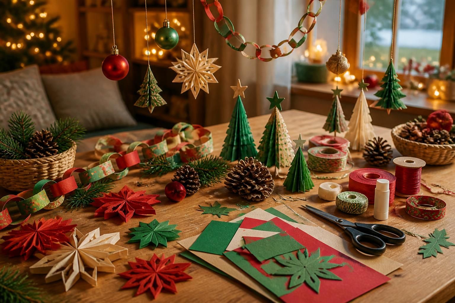 explorez des idées faciles, gratuites et à imprimer pour une décoration de noël diy. créez une ambiance festive unique avec nos projets simples à réaliser vous-même.