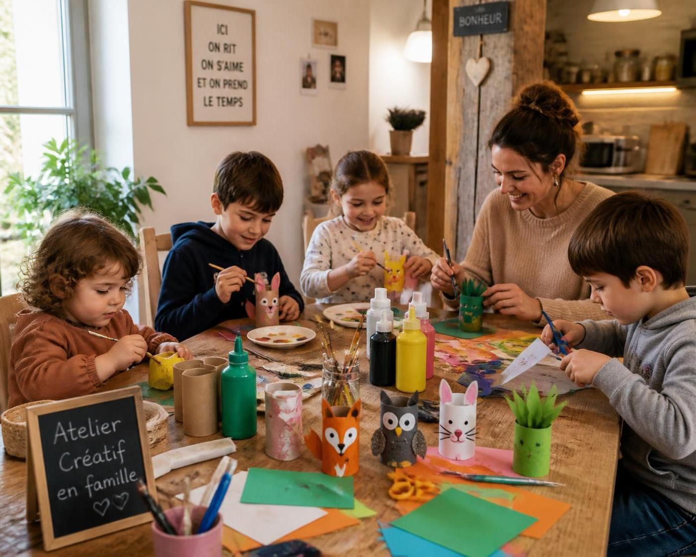découvrez 20 activités manuelles faciles à fabriquer soi-même, adaptées aux petits et aux grands, pour partager des moments créatifs en famille.