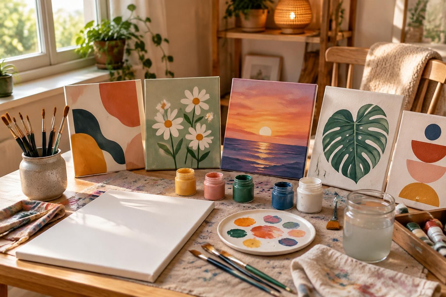 découvrez des idées de peintures faciles à réaliser chez vous, avec des astuces et des inspirations pour créer une décoration personnalisée.