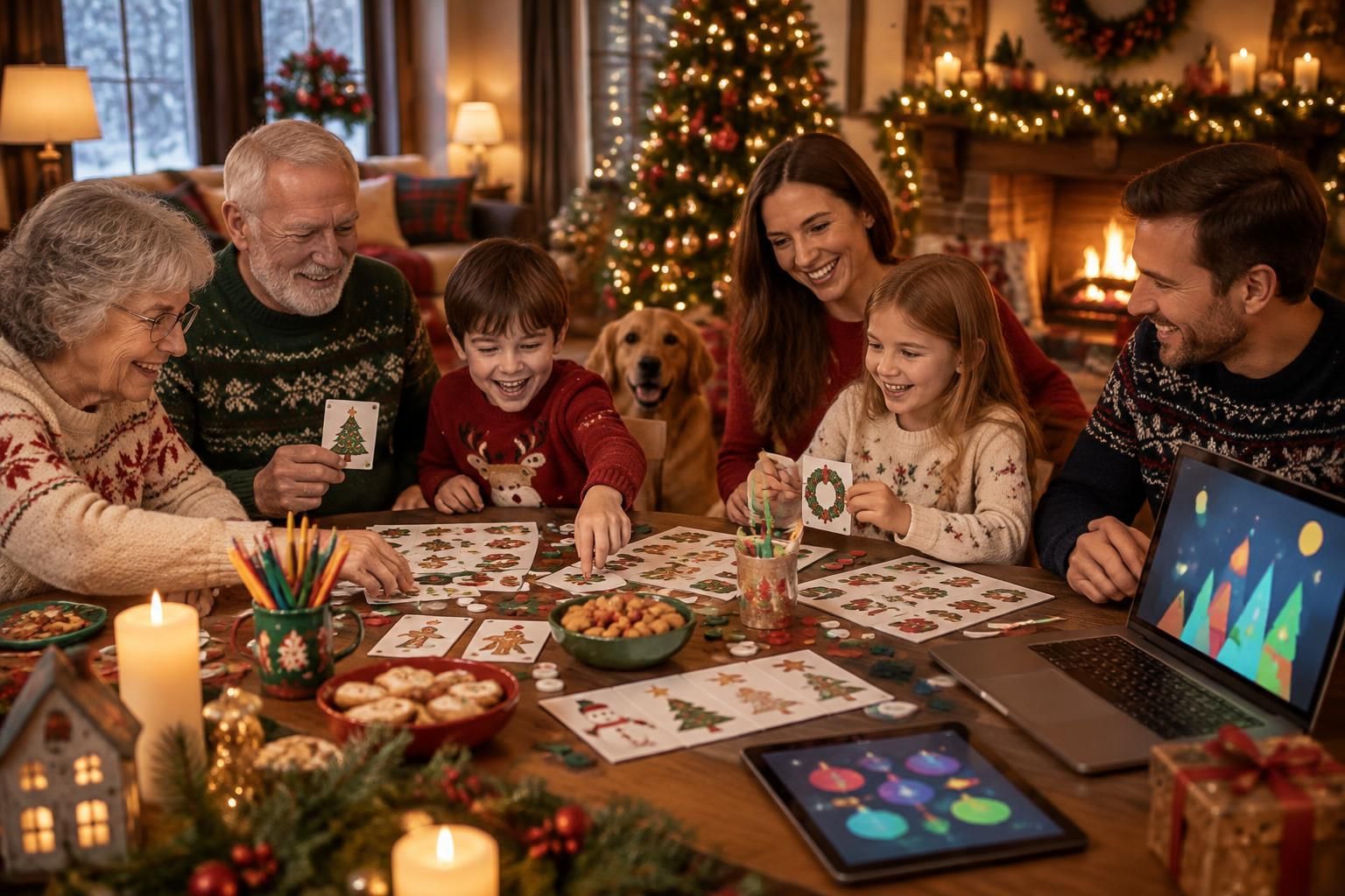 découvrez des jeux de noël en famille à imprimer, à partager à table ou en ligne : des idées amusantes pour réunir petits et grands pendant les fêtes.