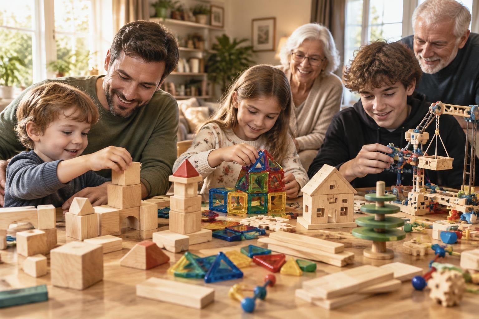 explorez notre sélection de jeux de construction en bois, magnétiques et créatifs, adaptés à chaque âge pour bâtir, imaginer et apprendre en s’amusant.