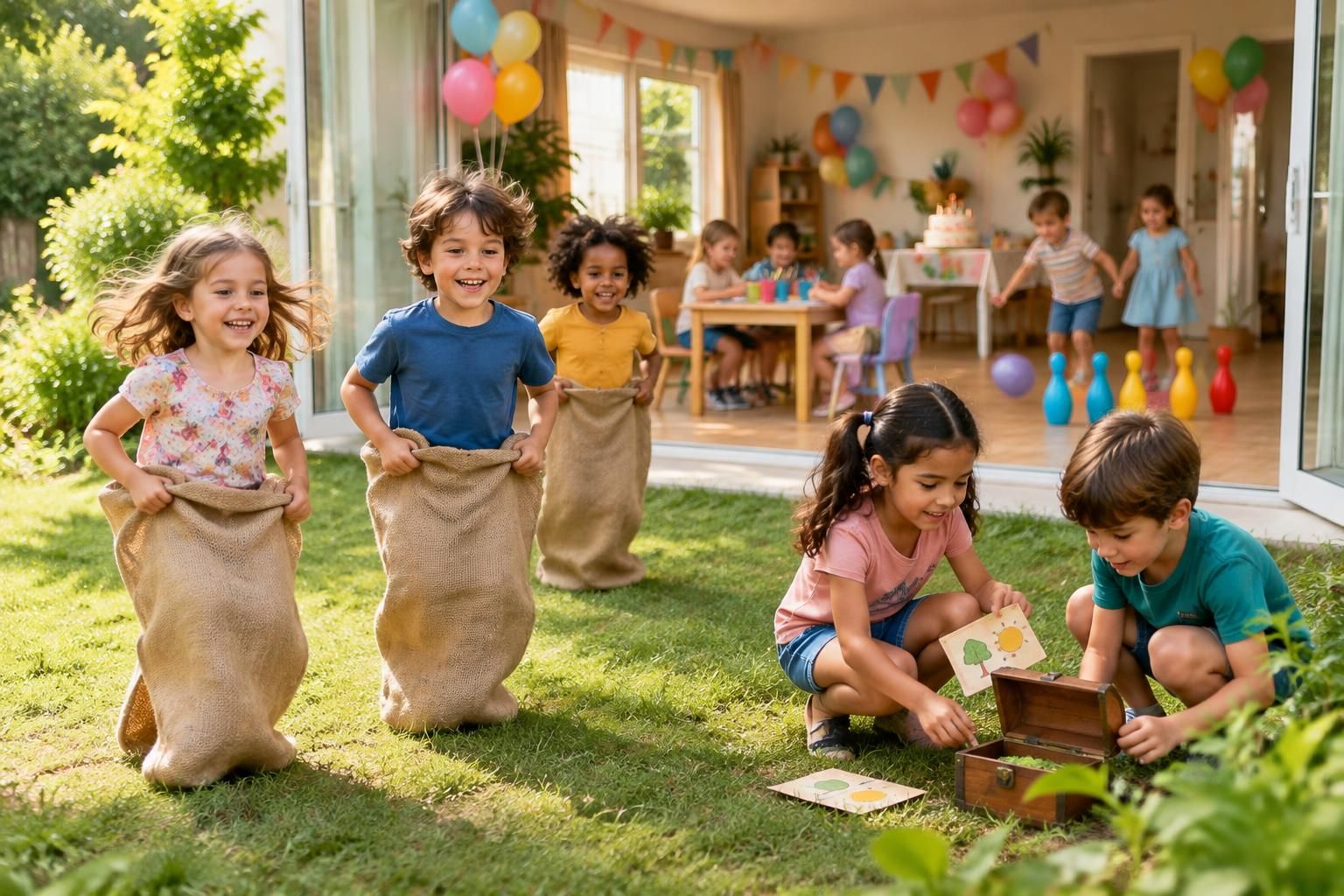 découvrez des jeux amusants pour un anniversaire de 5 ans : idées en intérieur ou en extérieur, adaptées aux filles comme aux garçons.