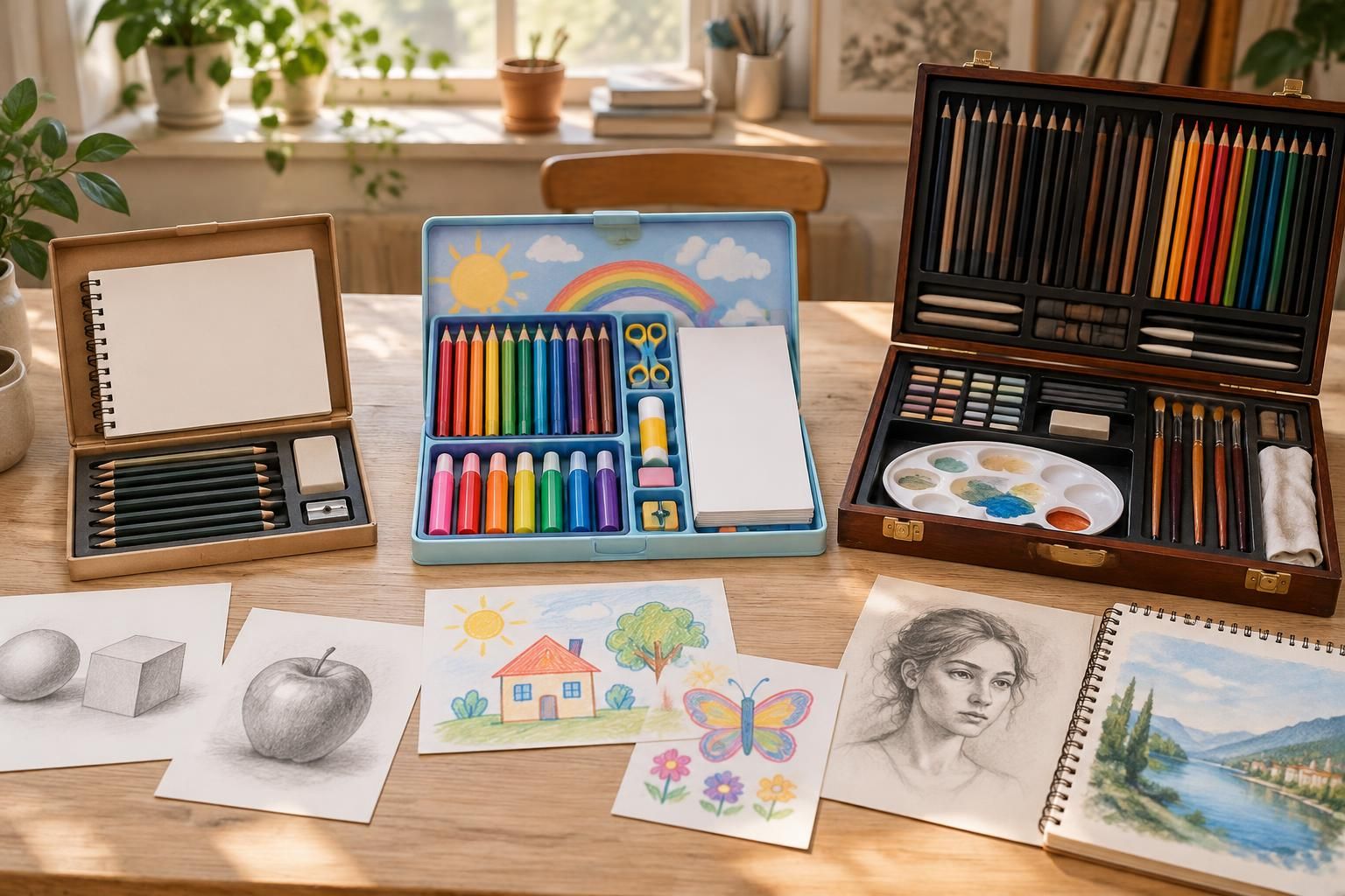 découvrez quel kit de dessin choisir selon vos besoins : coffret pour débutant, enfant ou artiste professionnel, avec les critères essentiels pour bien décider.