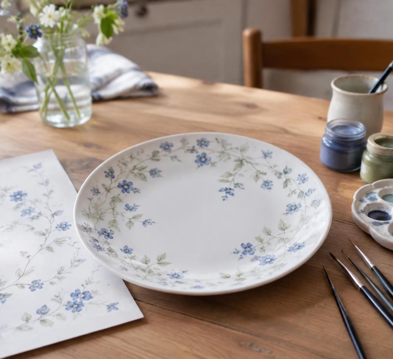 découvrez des modèles gratuits de peinture sur porcelaine, des motifs modernes et des idées créatives pour personnaliser vos assiettes avec style.