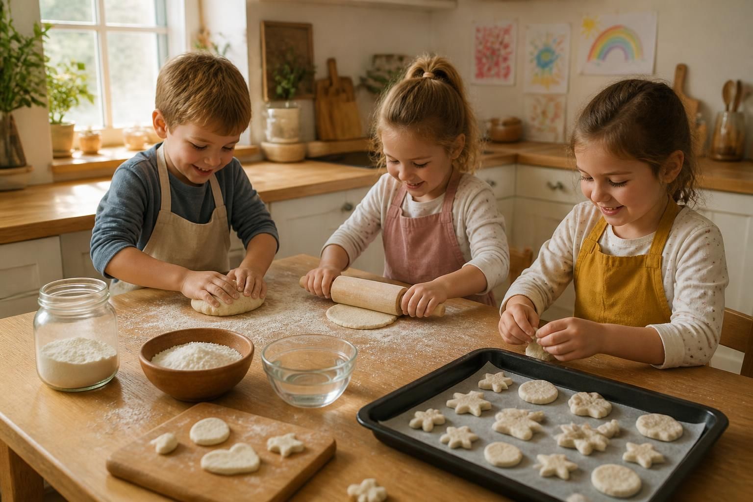 découvrez la recette facile de pâte à sel maison, idéale pour les enfants, à réaliser avec ou sans cuisson. une activité ludique et créative pour toute la famille !