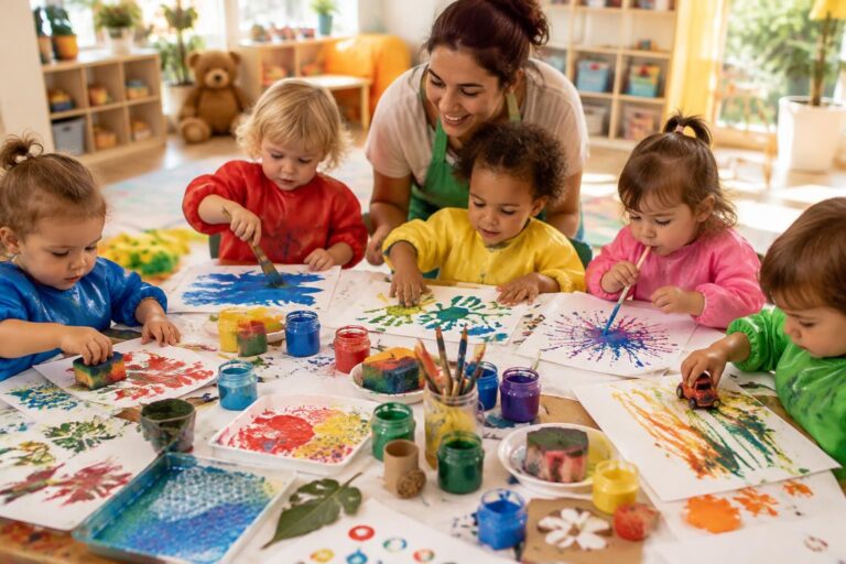 découvrez 23 techniques de peinture amusantes et idées créatives pour éveiller les tout-petits à l’art en crèche, avec des activités adaptées à leur âge.
