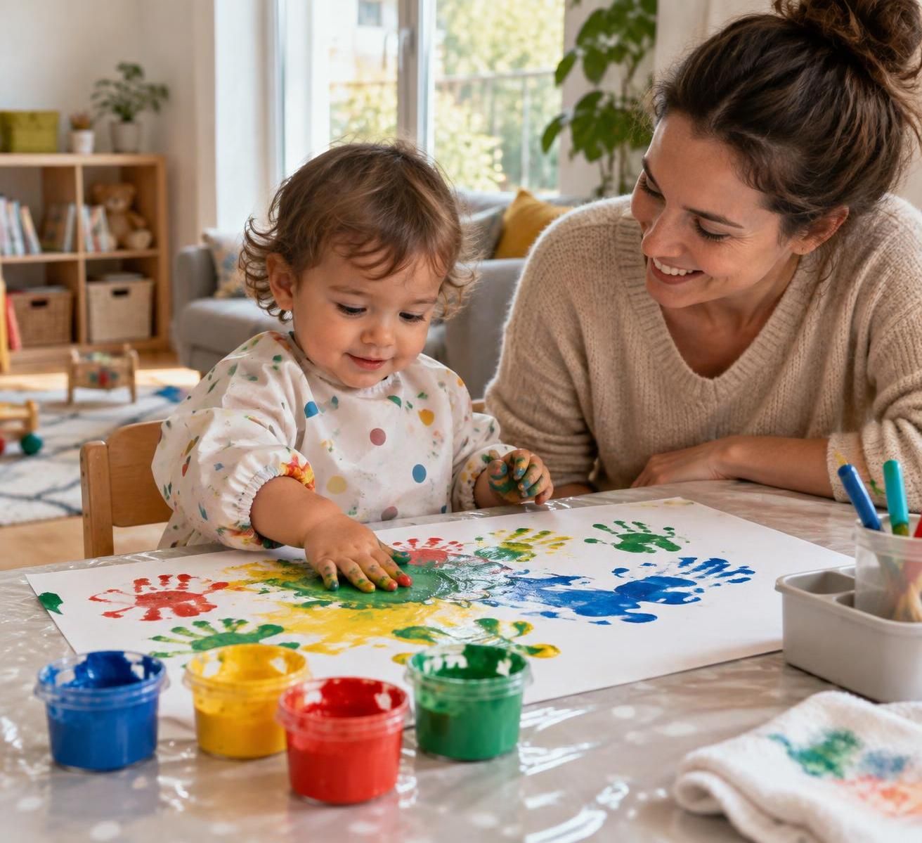 découvrez à quel âge proposer la peinture aux enfants et comment choisir des peintures adaptées, sûres et faciles à utiliser selon leur développement.