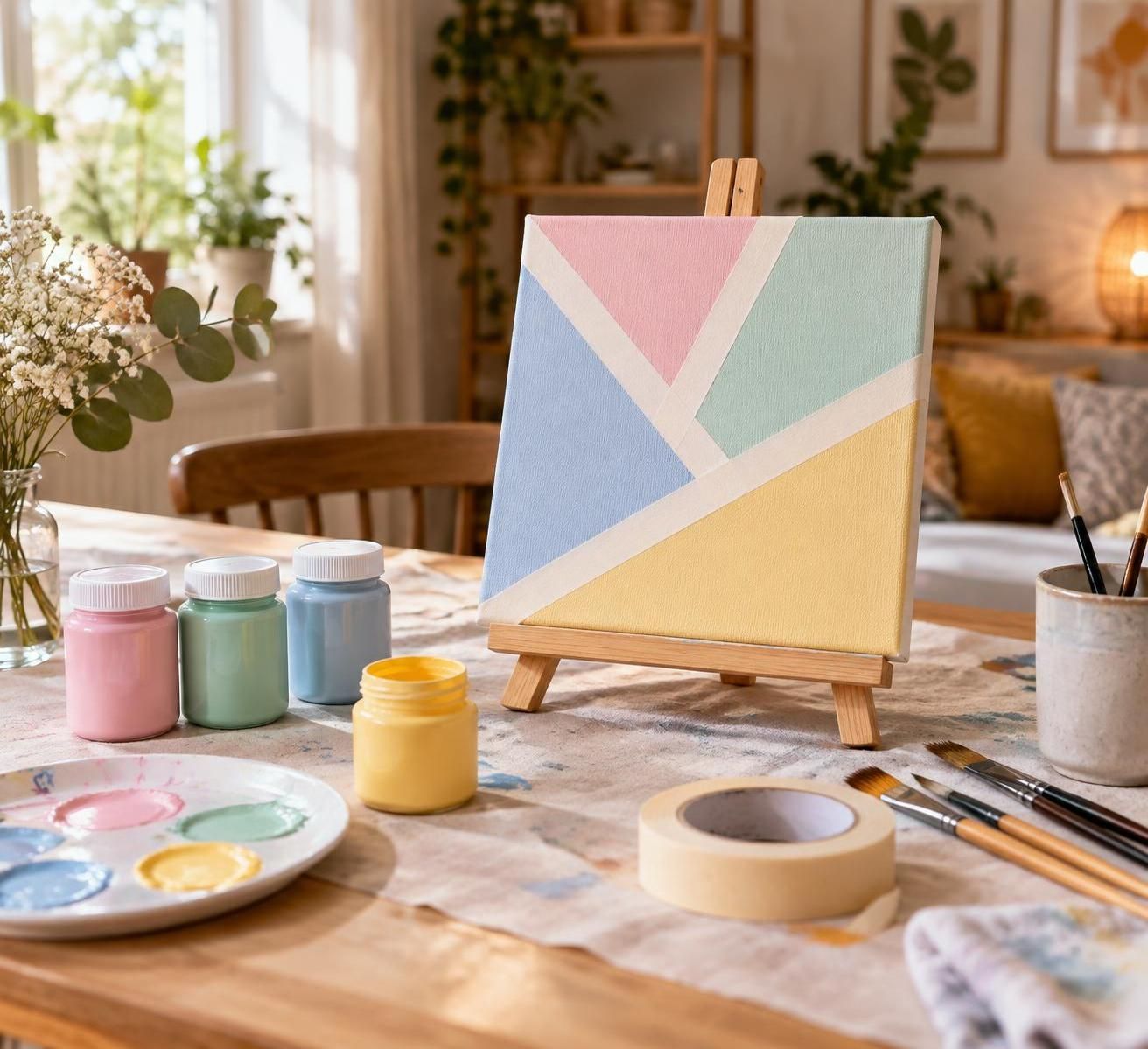 découvrez des idées de peinture faciles à réaliser sur toile ou pour décorer la chambre et le salon, avec des inspirations adaptées à tous les niveaux.