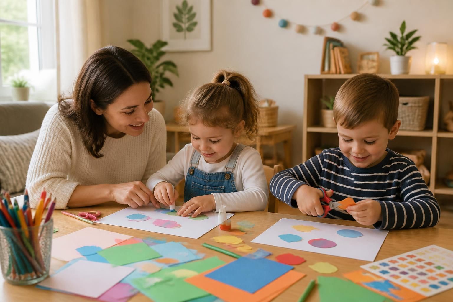 découvrez des idées d'activités manuelles rapides et faciles à réaliser avec les enfants pour partager des moments créatifs et amusants en famille.