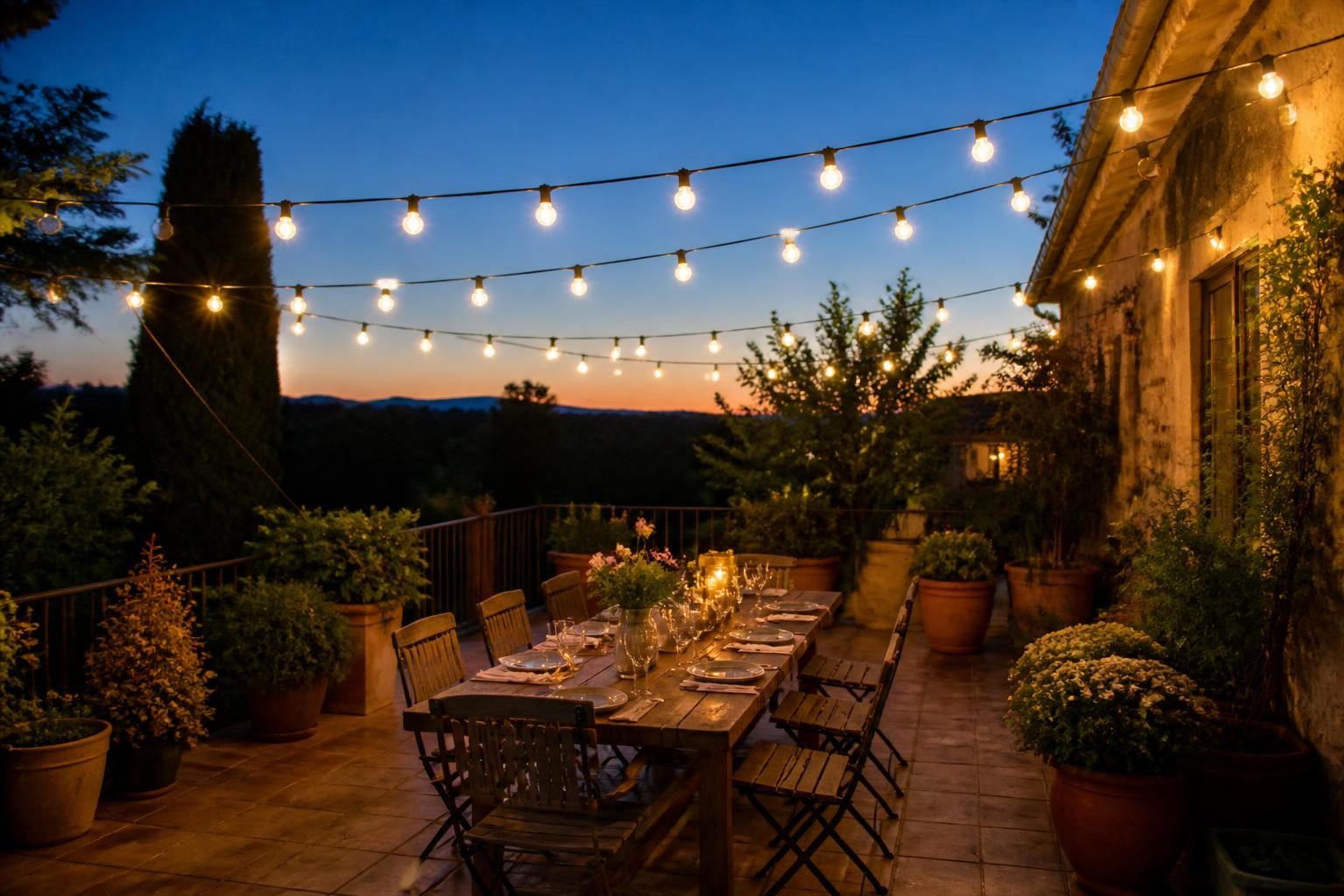 découvrez comment choisir la guirlande lumineuse extérieure idéale : solaire, led ou guinguette, conseils et avantages pour illuminer votre jardin avec style et économie.
