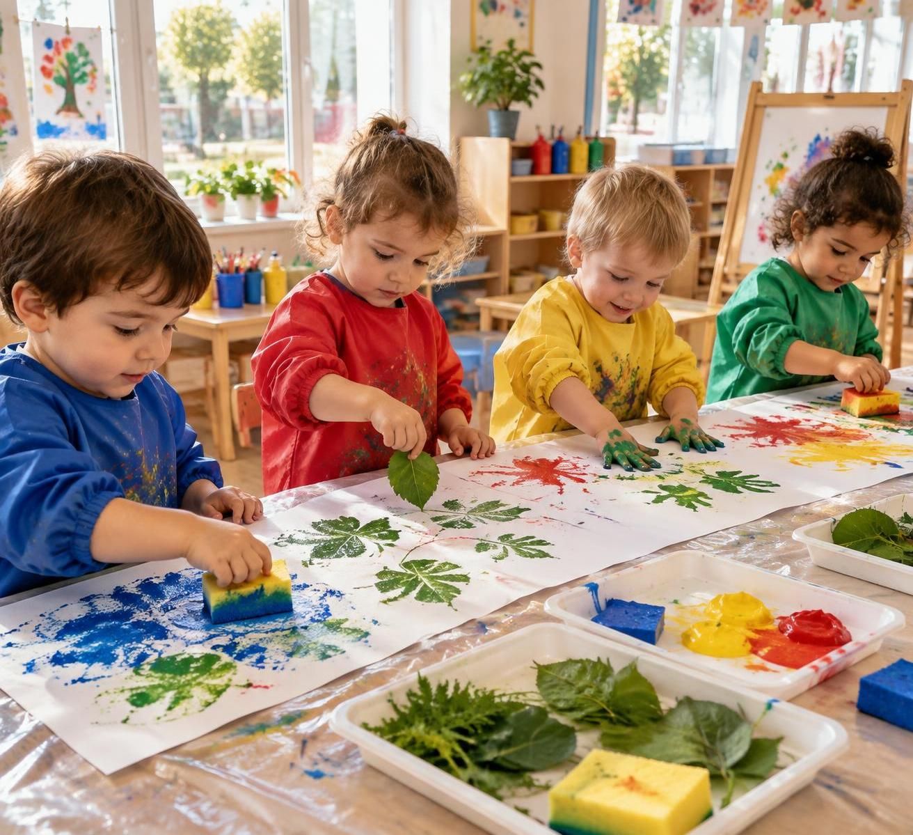 découvrez des techniques de peinture adaptées à la maternelle, avec des idées originales classées par section et par âge pour éveiller la créativité des enfants.